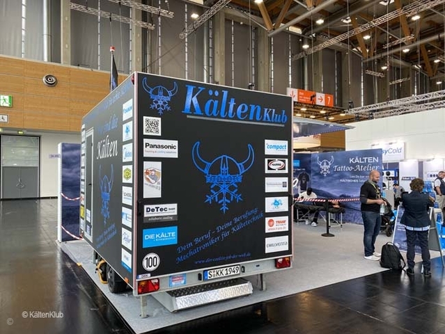 Messe steht ihm gut, dem Anhänger. © KältenKlub