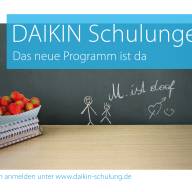 Daikin: Neues Schulungsprogramm startet im November